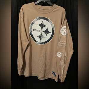Steelers Nike Tan Long Sleeve Shirt